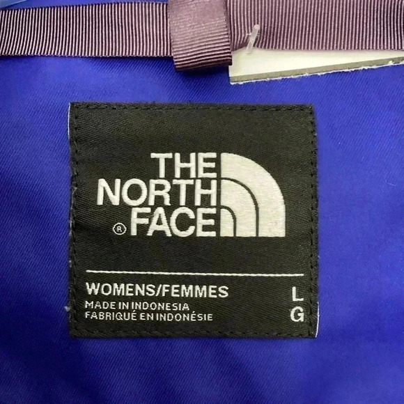 The North Face Navy Blue WOMENS  VENTURE Windbreaker Jacket Size Large - Picture 5 of 15
